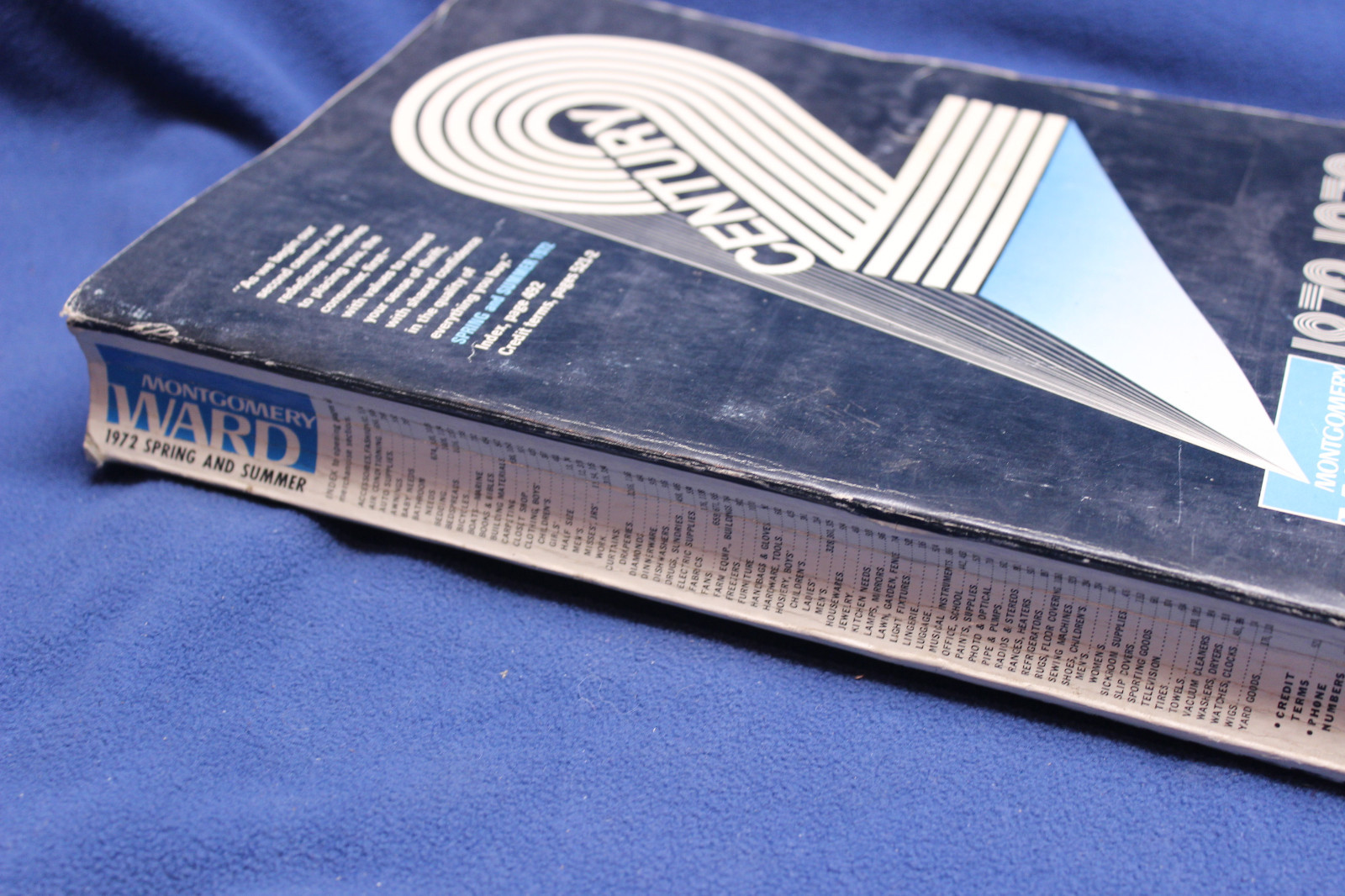 Vintage 1972 Spring/Summer Century 1872-1972 Montgomery Ward Catalog