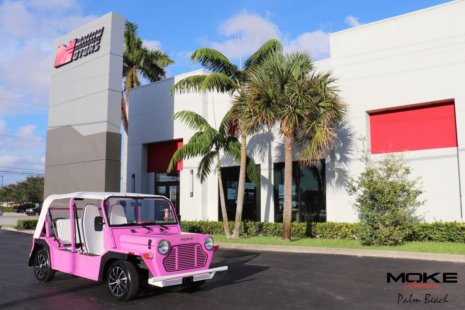 2020 Moke America Emoke Rare Hot Pink 188 Miles Like New Used