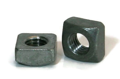 Square Nuts Hot Dipped Galvanized Grade 2 - 5/16''-18 UNC - Qty-100