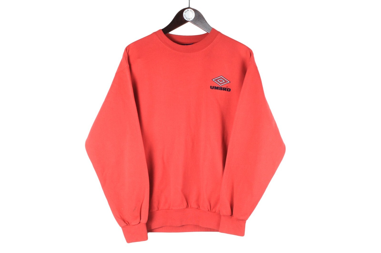 VINTAGE UMBRO SWEATSHIRT SIZE M red crewneck 90's jumper