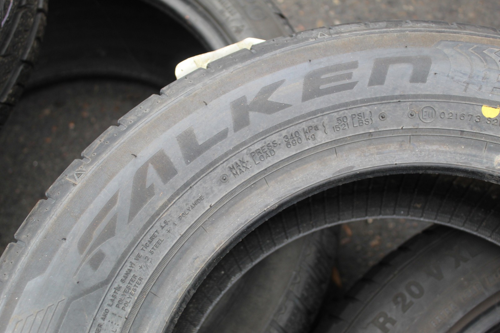 New 195 65 15 Falken, Sincera SN110, 95T, x1 Single Tyre (F1_tyres) L3656