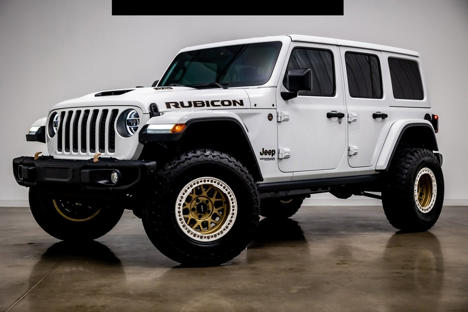 2021 Jeep Wrangler Unlimited Rubicon 392 8744 Miles Bright White
