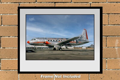 American Airlines Convair 580 11'' x 14'' Color Photograph (CV005LGBS11X14)
