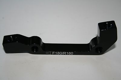 3Scheibenbremsen Adapter Bremssatteladapter VR 180 / HR 160 mm Neu