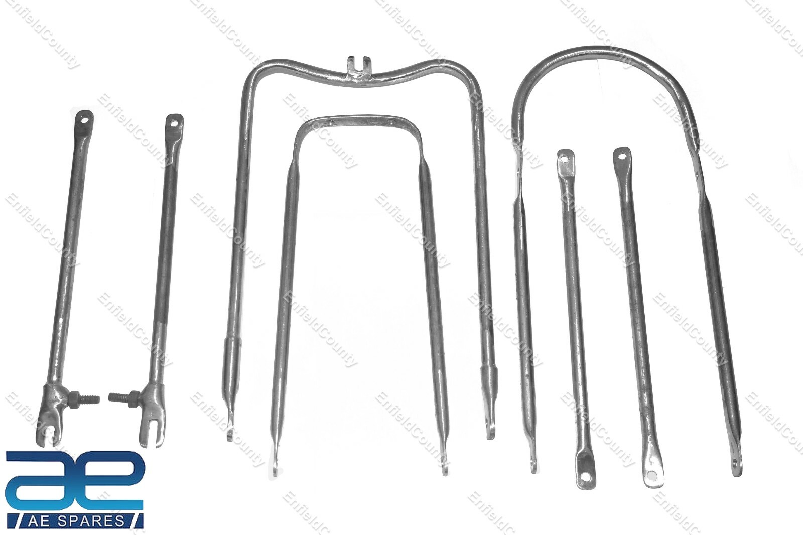 Front Rear Mudguard Stays Bare Metal Girder Fork Type BSA M20 M21 M33 Model