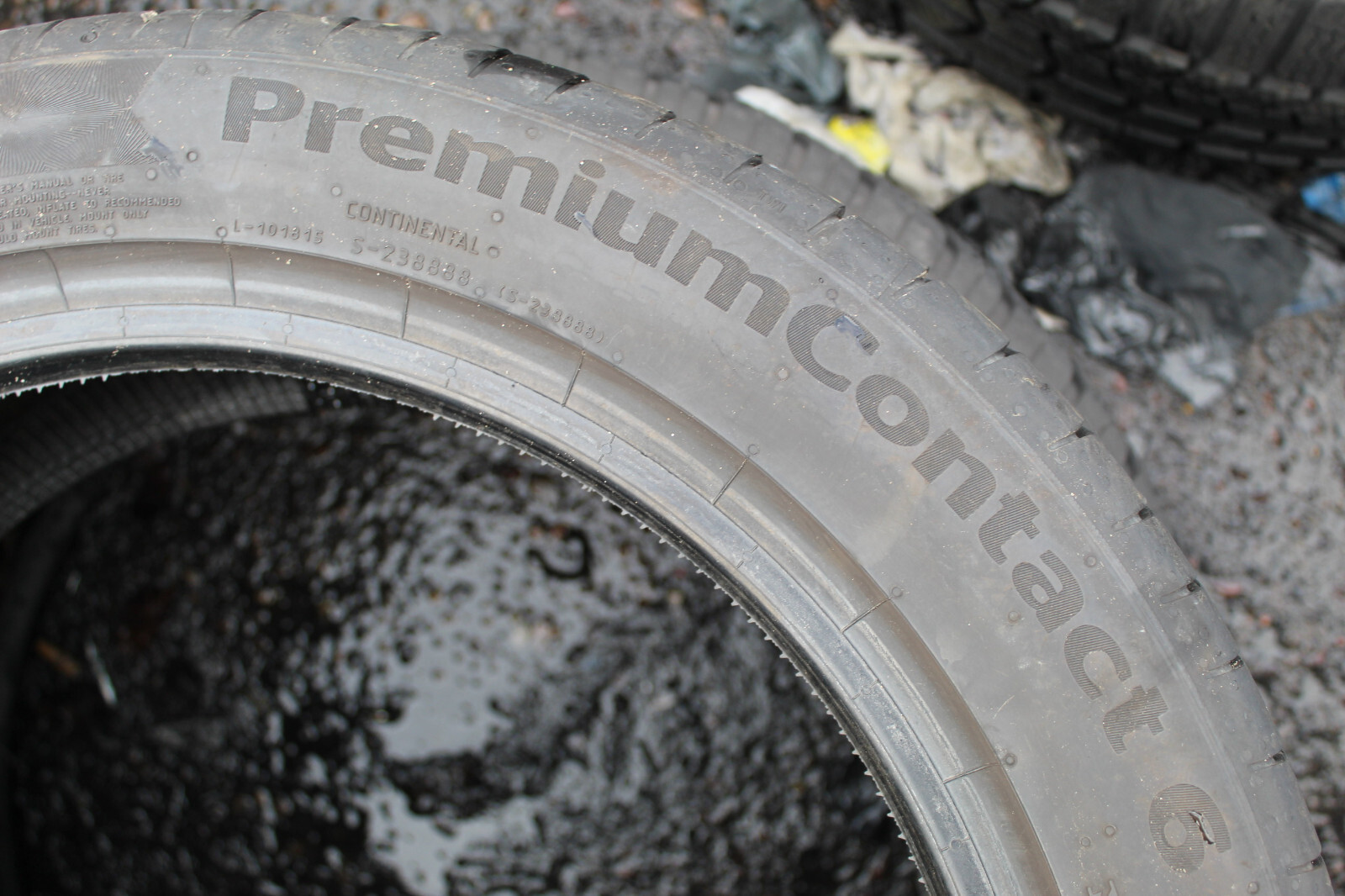 225 45 17 Continental, PC 6, 91Y, x1 Single Tyre 6.1mm (F1_tyres) L3415