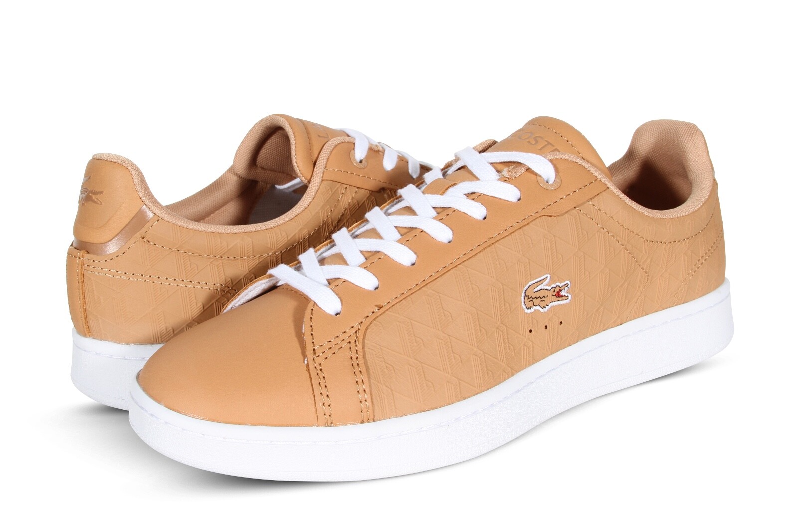 Мужские кроссовки Lacoste Carnaby Pro 123 7 SMA в натуральном и белом цвете 745SMA00917F8