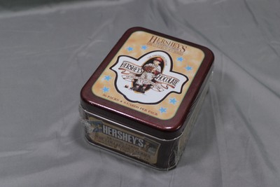 1995 Hersheys Trading Cards The collector's Series  Tin Can  & 36 Packs (G2)