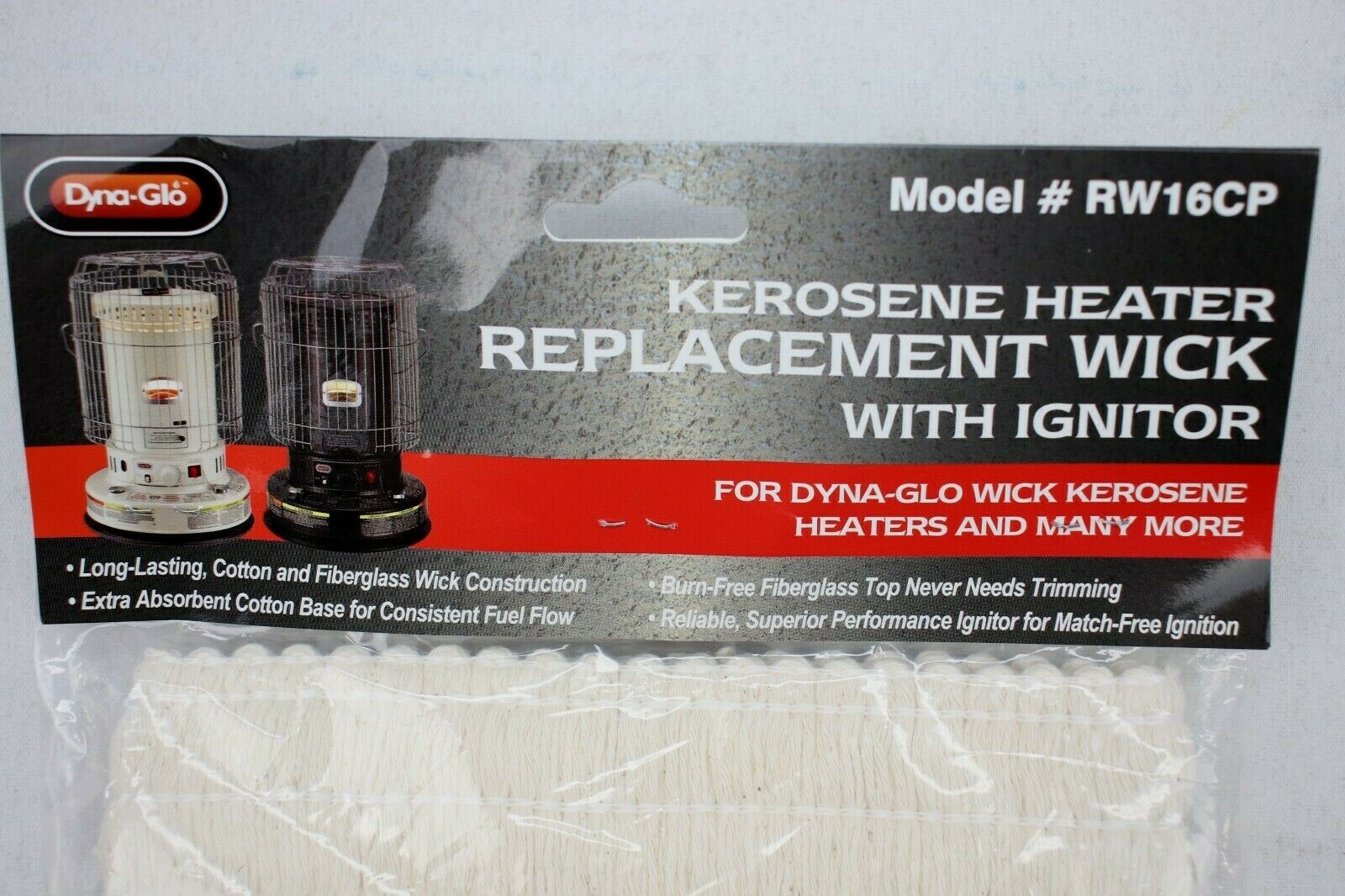 Dyna-Glo Kerosene Heater Replacement Wick w Igniter RW16CP