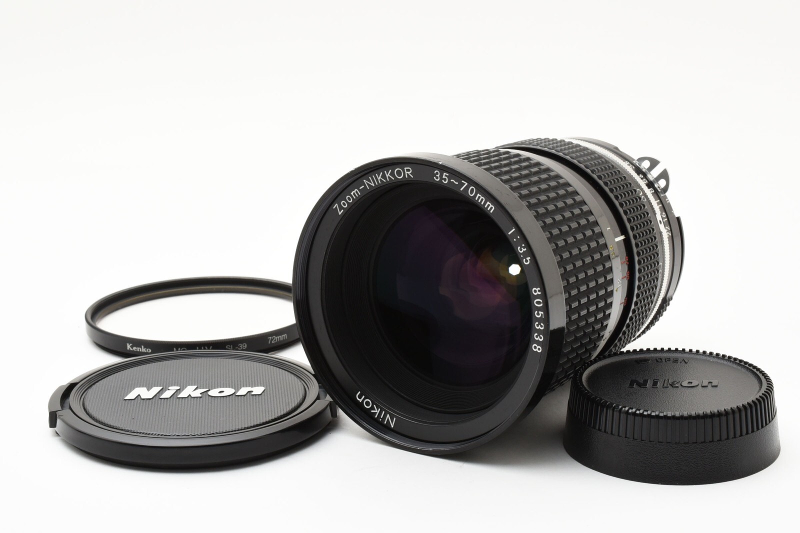 Nikon Ai Zoom-NIKKOR 35-70mm f/3.5 Telephoto MF Lens from