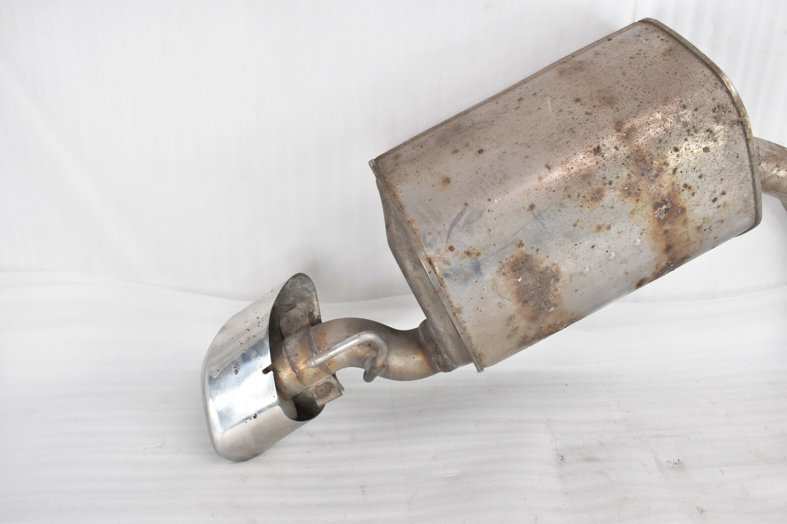 ️ 0915 Jaguar XJ XJL X351 Rear Left Side Exhaust Silencer Muffler Pipe