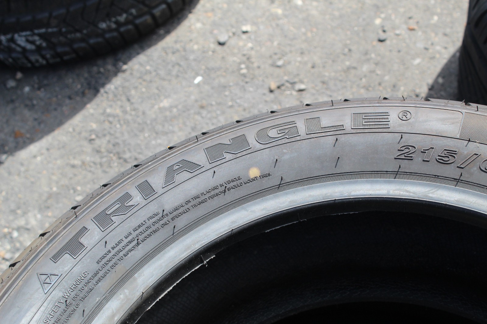 New 215 60 17C Triangle, ConneXvan, 109/107T, x1 Single Tyre (F1_tyres) YD116
