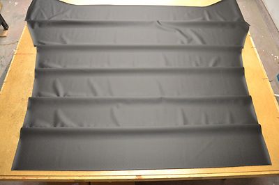 1965 65 MOPAR DODGE CORONET 2 DOOR HARDTOP 5 BOW BLACK HEADLINER USA MADE