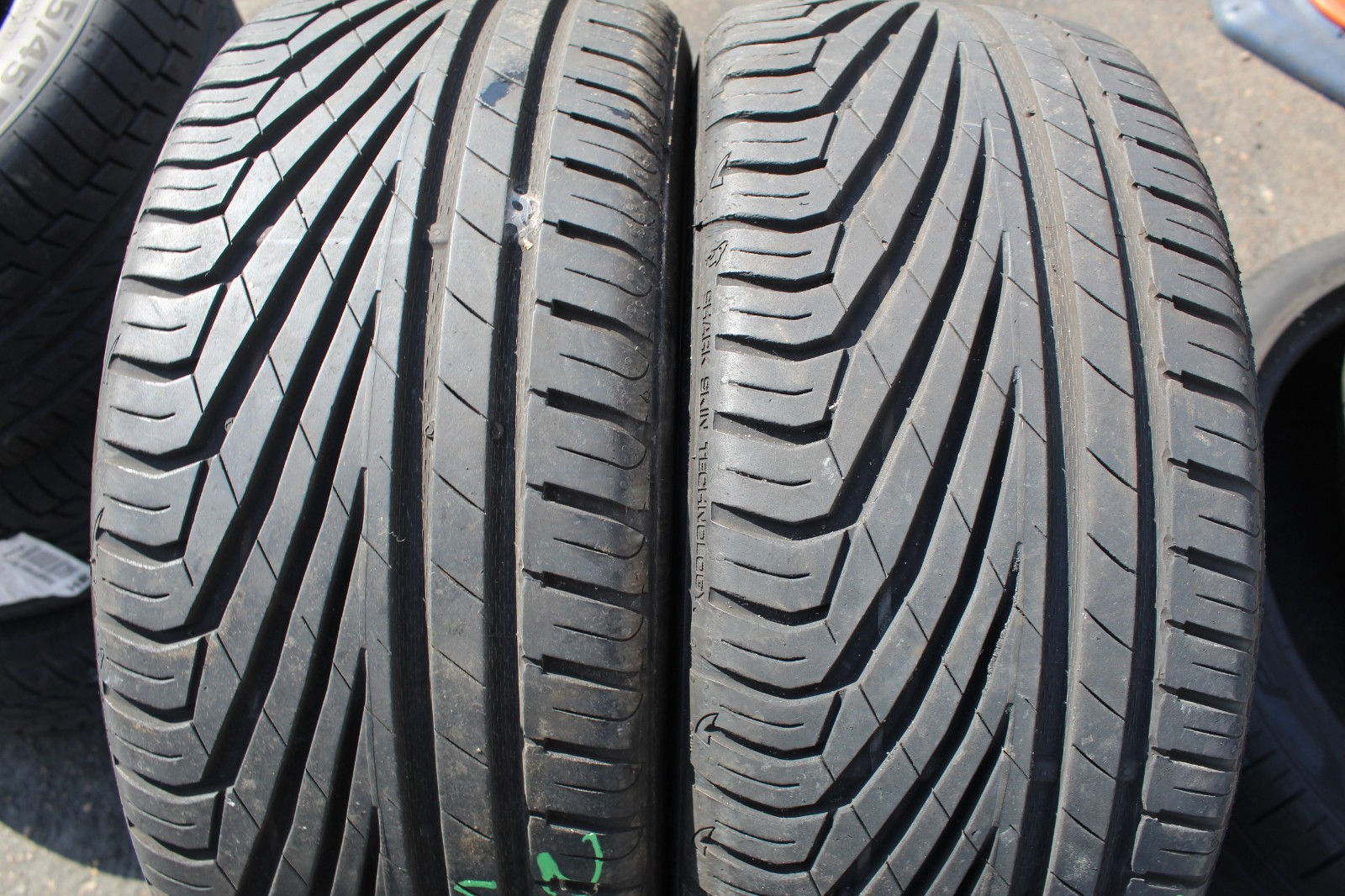 225 45 17 Uniroyal, Rain Sport 3, 91Y, x2 A Pair 7.0mm (F1_tyres) L3792