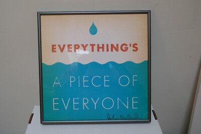 Andrew McMahon Signed Caves Lithograph Framed Jack's Mannequin SoCo 