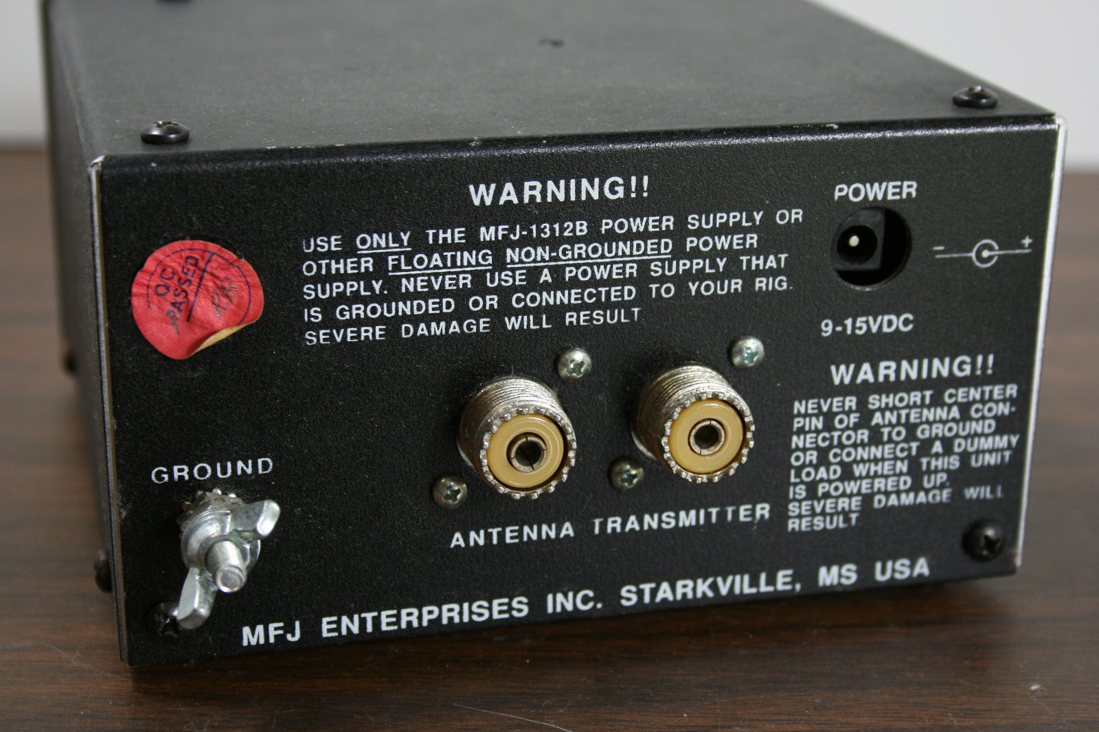 MFJ -1786  MFJ Super Hi-Q Loop Remote Control  Only.