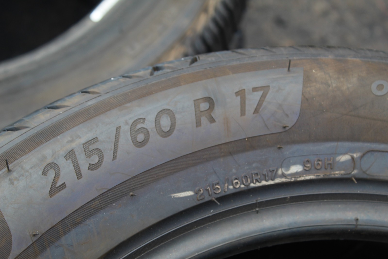 New 215 60 17 Michelin, Primacy 4 S1, 96H, x1 Tyre (F1_tyres) L3714