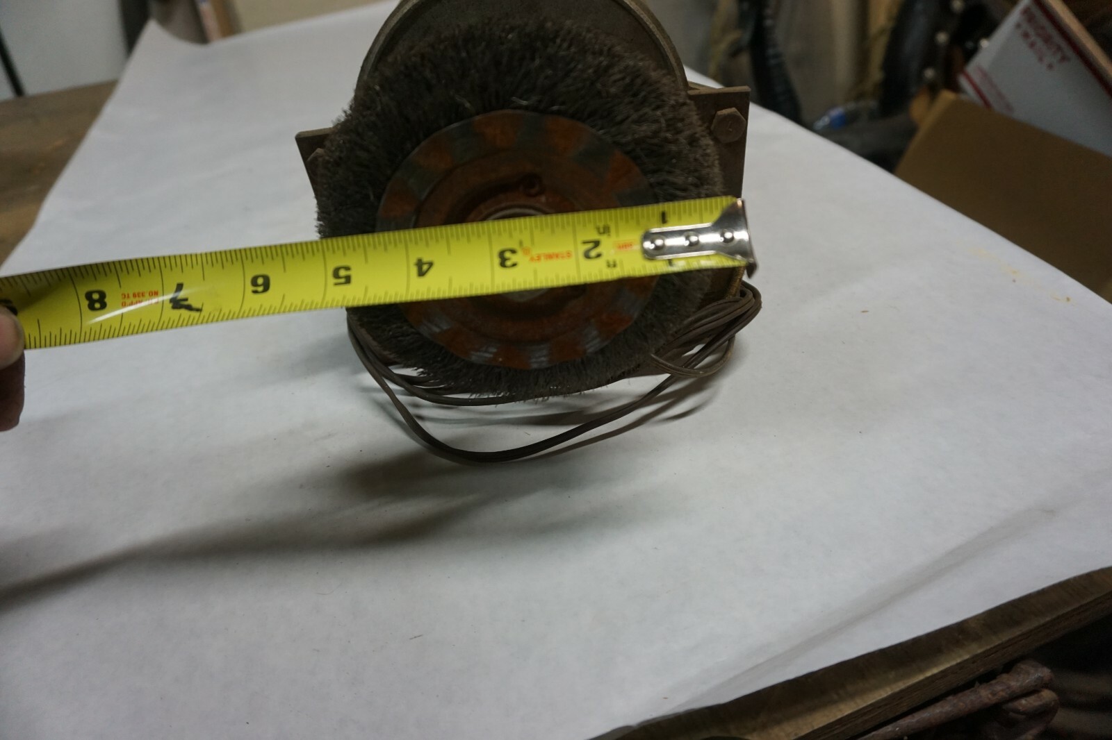 Homemade Powered Wire Wheel Deburring/Polisher