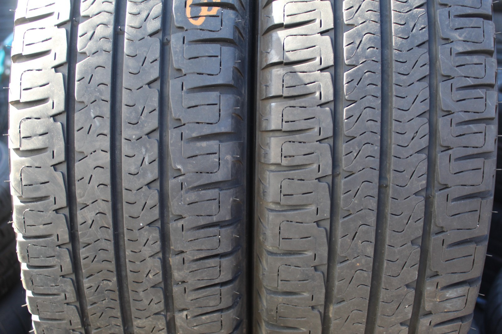 225 75 16CP Michelin, Agilis Camping, 116Q, x2 A Pair 7.2mm (F1_tyres) L3832