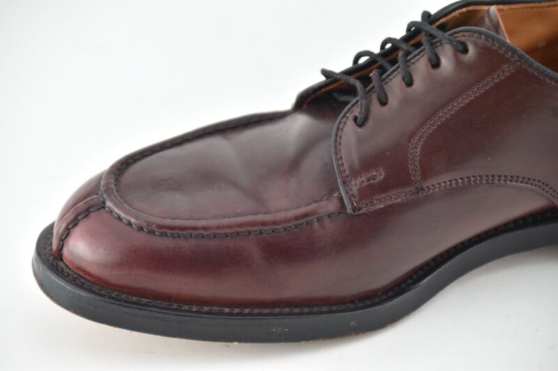 ALLEN EDMONDS 9C #8 SHELL CORDOVAN BRADLEY SPLIT TOE DRESS ALLEN EDMONDS 9C #8 SHELL CORDOVAN BRADLEY SPLIT TOE DRESS