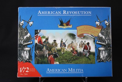 XJ146 ACCURATE FIGURES 1/72 figurine 7201 AMERICAN REVOLUTION American militia