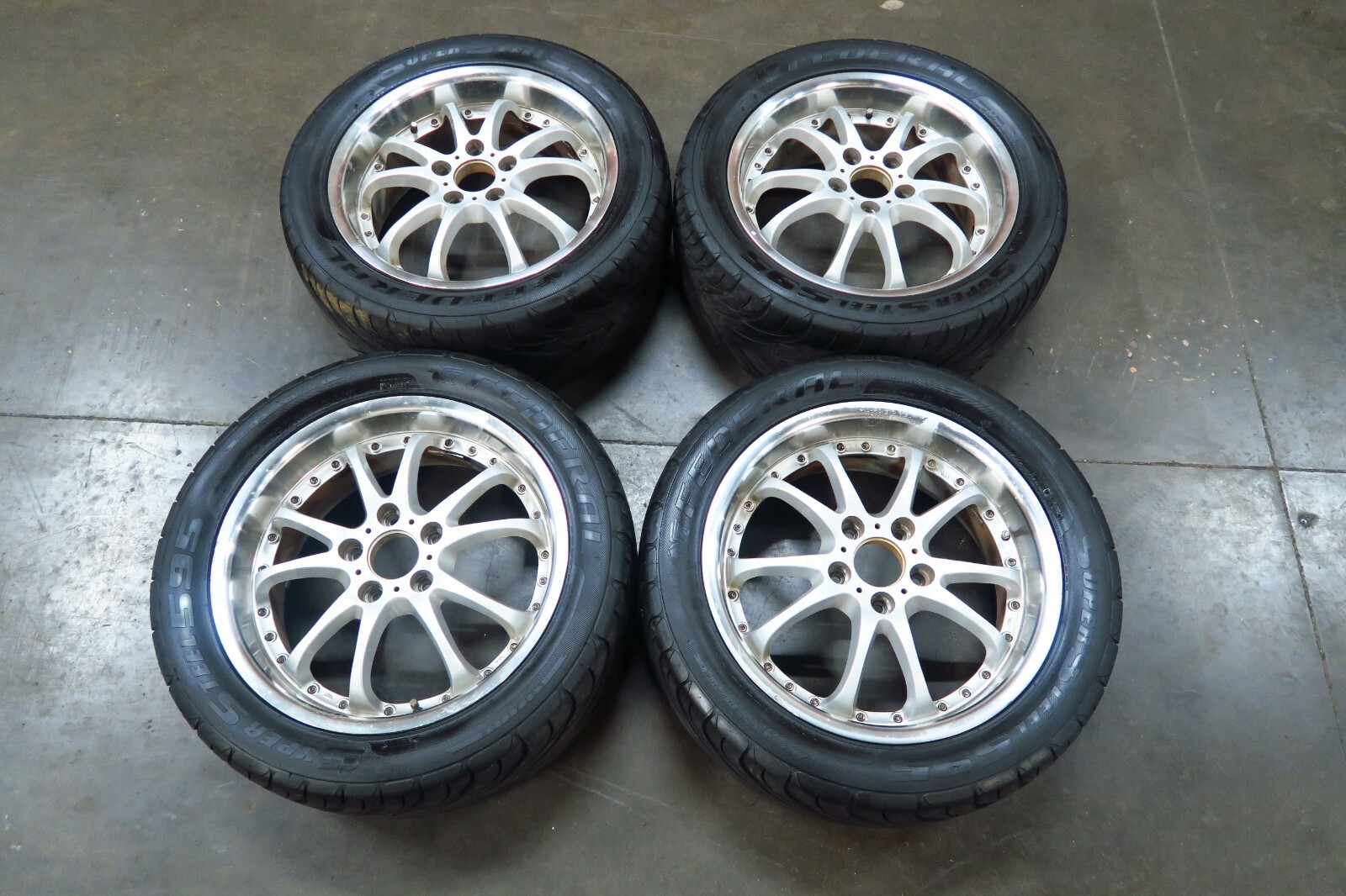 MANARAYSPORTS VERTEC VR-S EXE（No252196）｜タイヤ・ホイールセット