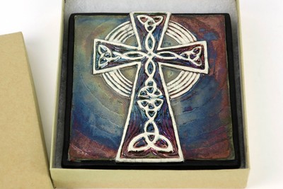 Raku Wall Art Cross 5