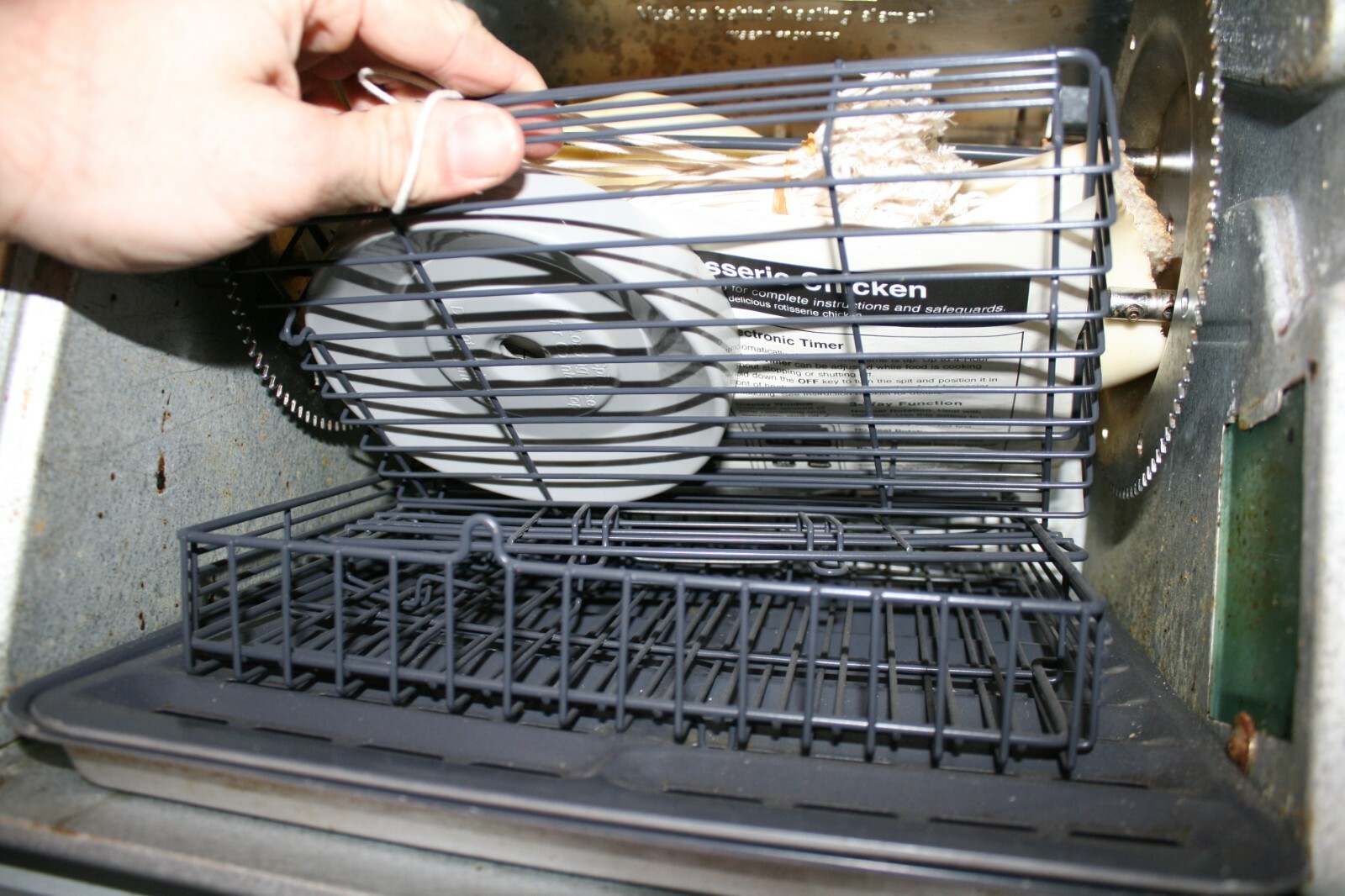 Ronco Showtime Rotisserie & BBQ Oven Platinum Digitia Model 5000 /w Accessories