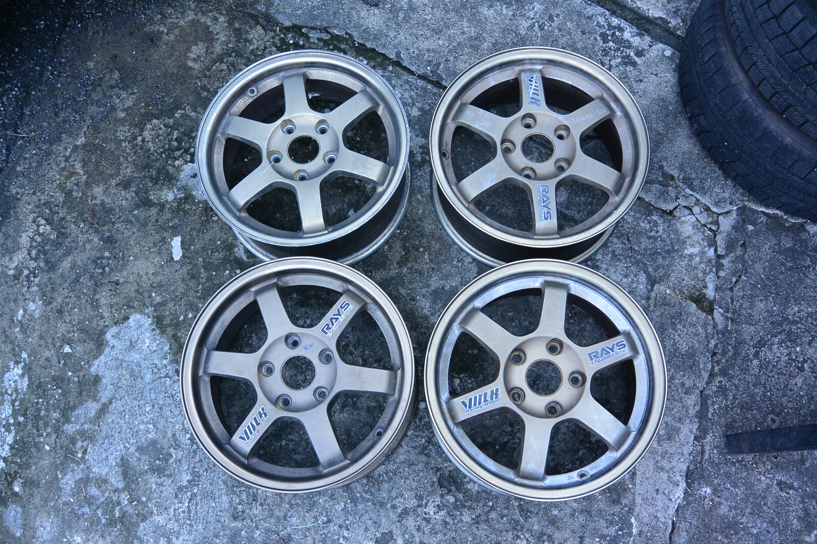 レイズ　TE37 EK9 15インチ 15