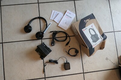 Plantronics Poly SAVI W8220 8200 Series Wireless Headset Zoom Bluetooth
