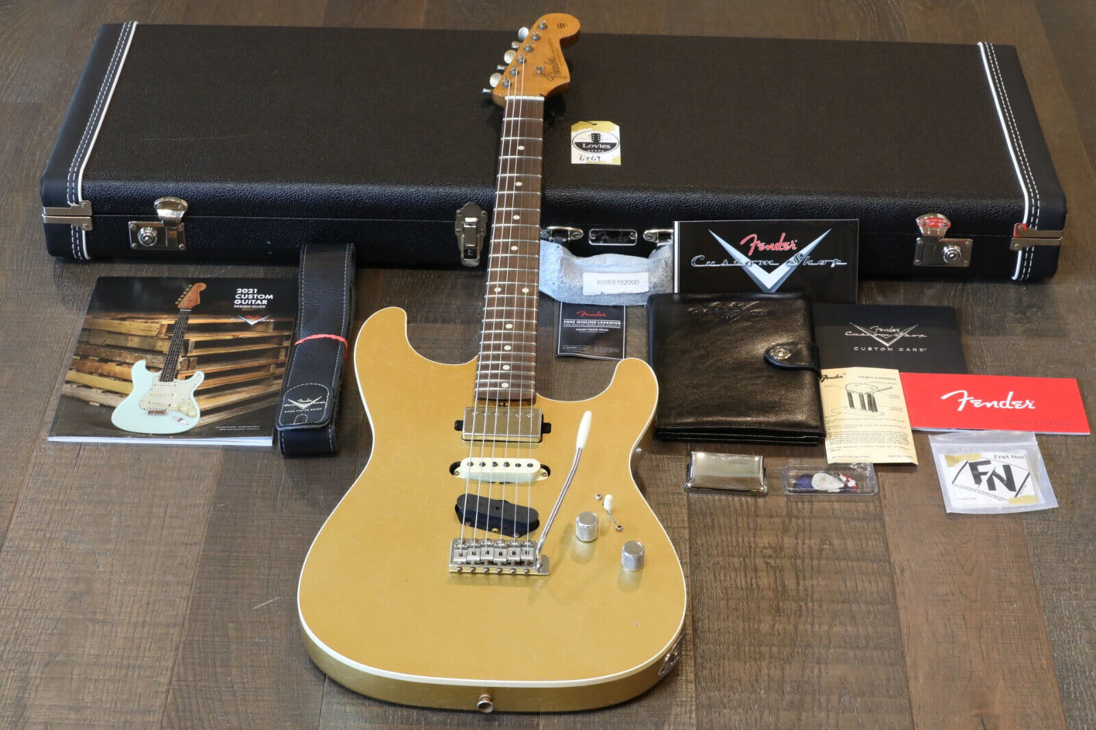 Unplayed! Fender Custom Shop GC Strat HST Journeyman Relic Unplayed! Fender Custom Shop GC Strat HST Journeyman Relic