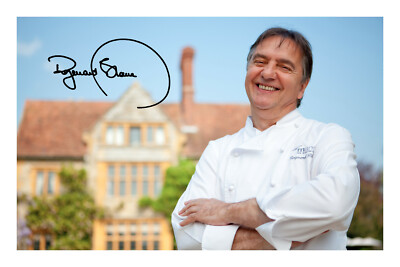 Chef Raymond Blanc Signed A4 Photo Print Autograph