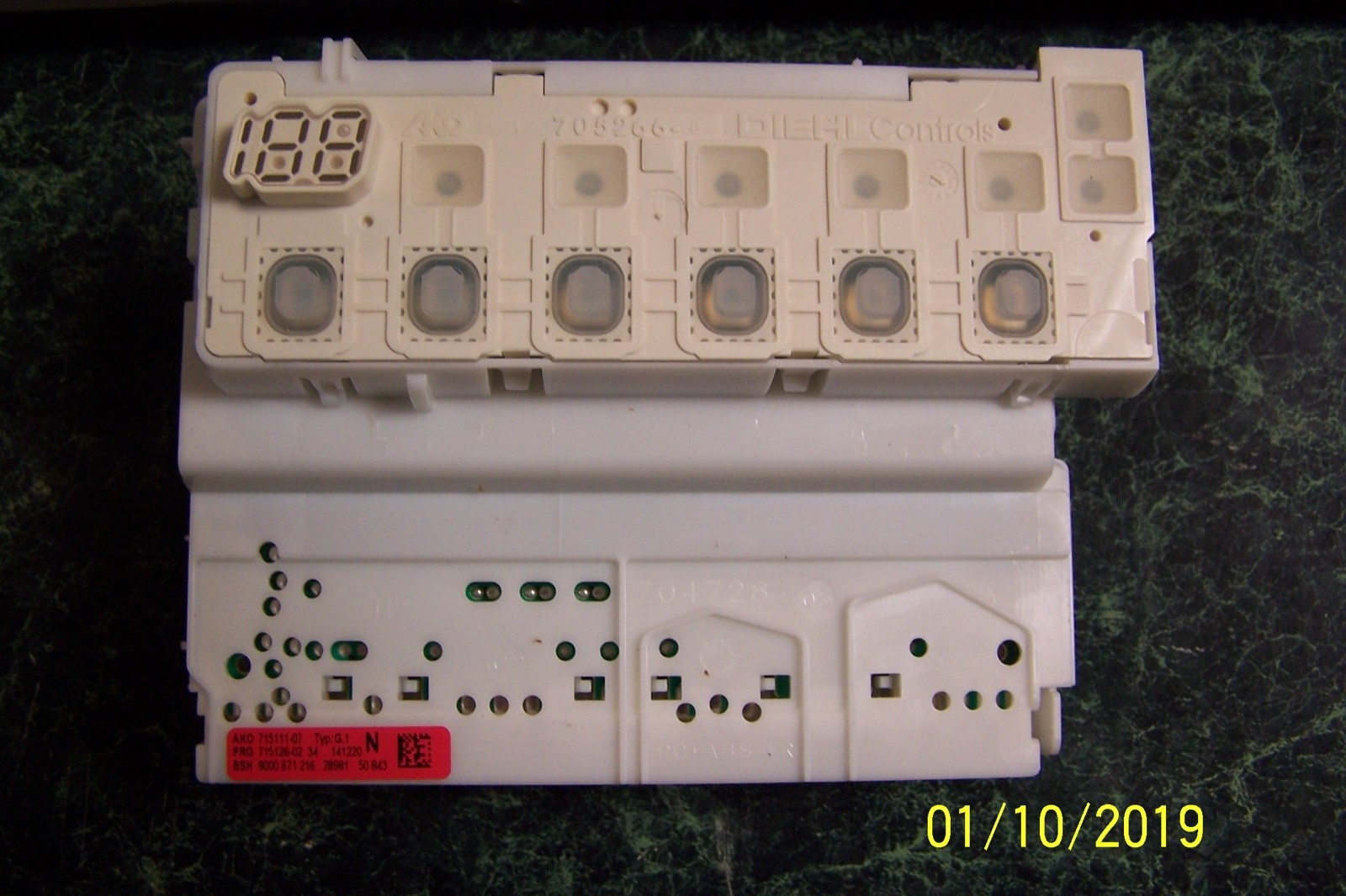 676960 Bosch Dishwasher Electronic Control Board - DIEHL