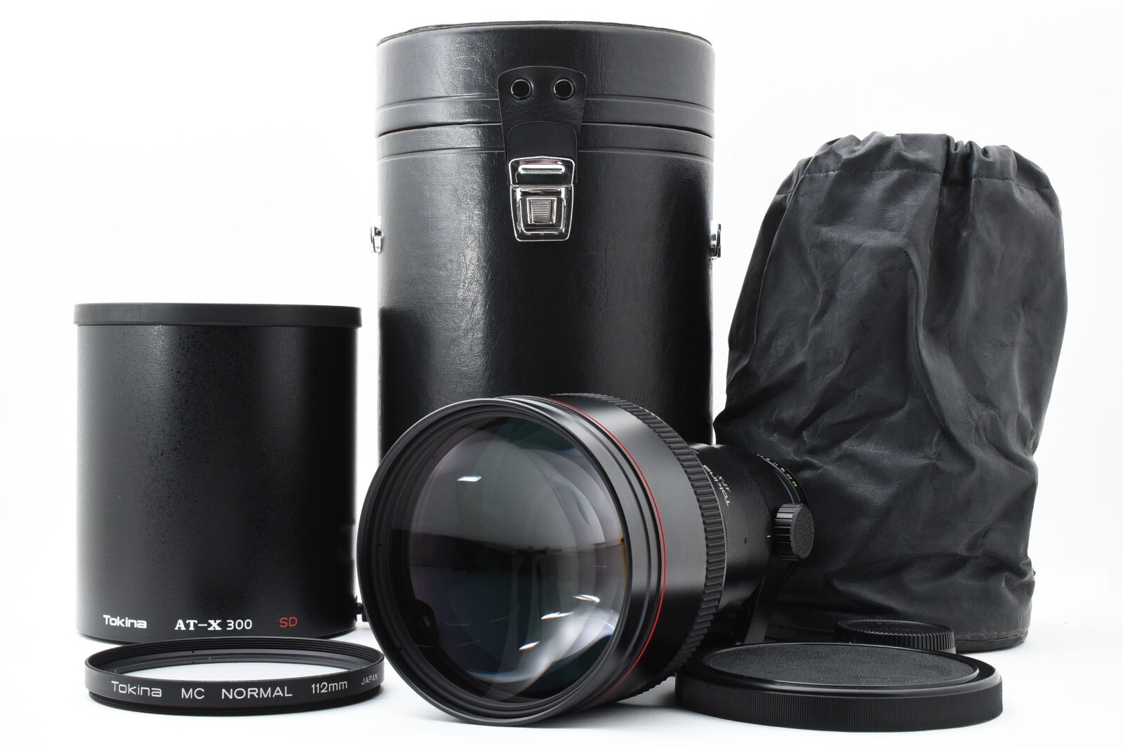 Mint in case w/Hood Case] Tokina AT-X SD AF 300mm f/2.8 for