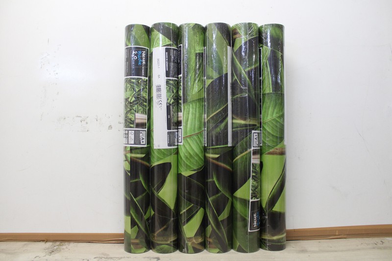 6 Rollen Vliestapete As Creation Neue Bude 36201-1 GrÃ¼N BlÃ¤Tter