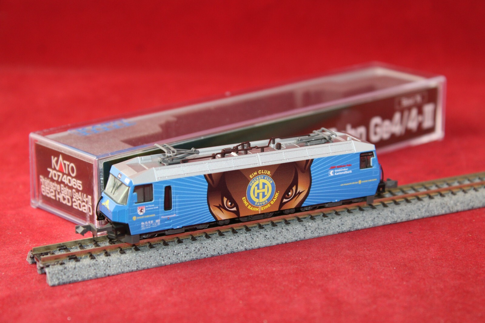 KATO/NOCH 7074065 Ge4/4 Ⅱ 652 HCD 2020 KATO/NOCH 7074065 Ge4/4 Ⅱ 652 HCD 2020 USA Seller - New