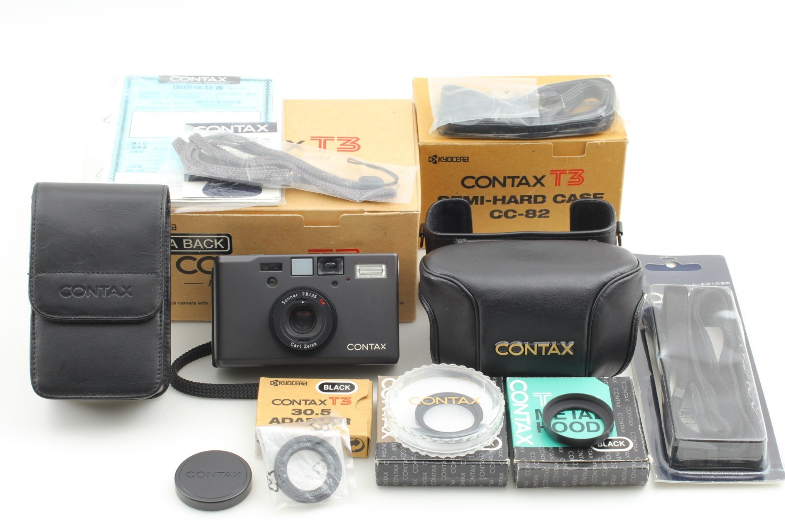 ☆CONTAX T3 TITAN BLACK Amazon.com : CONTAX T3 Black Titan 35mm Point & Shoot Film