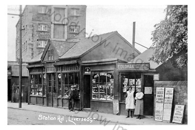 pt2752 - Yorks - E.Oldham's Newsagent on Station Road in Liversedge - print 6x4