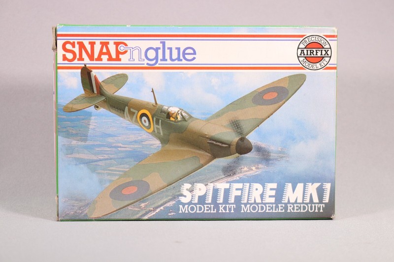 Lp233 Airfix 961071 Maquette 1/72 1:72 Avion Militaire Spitfire Mk1