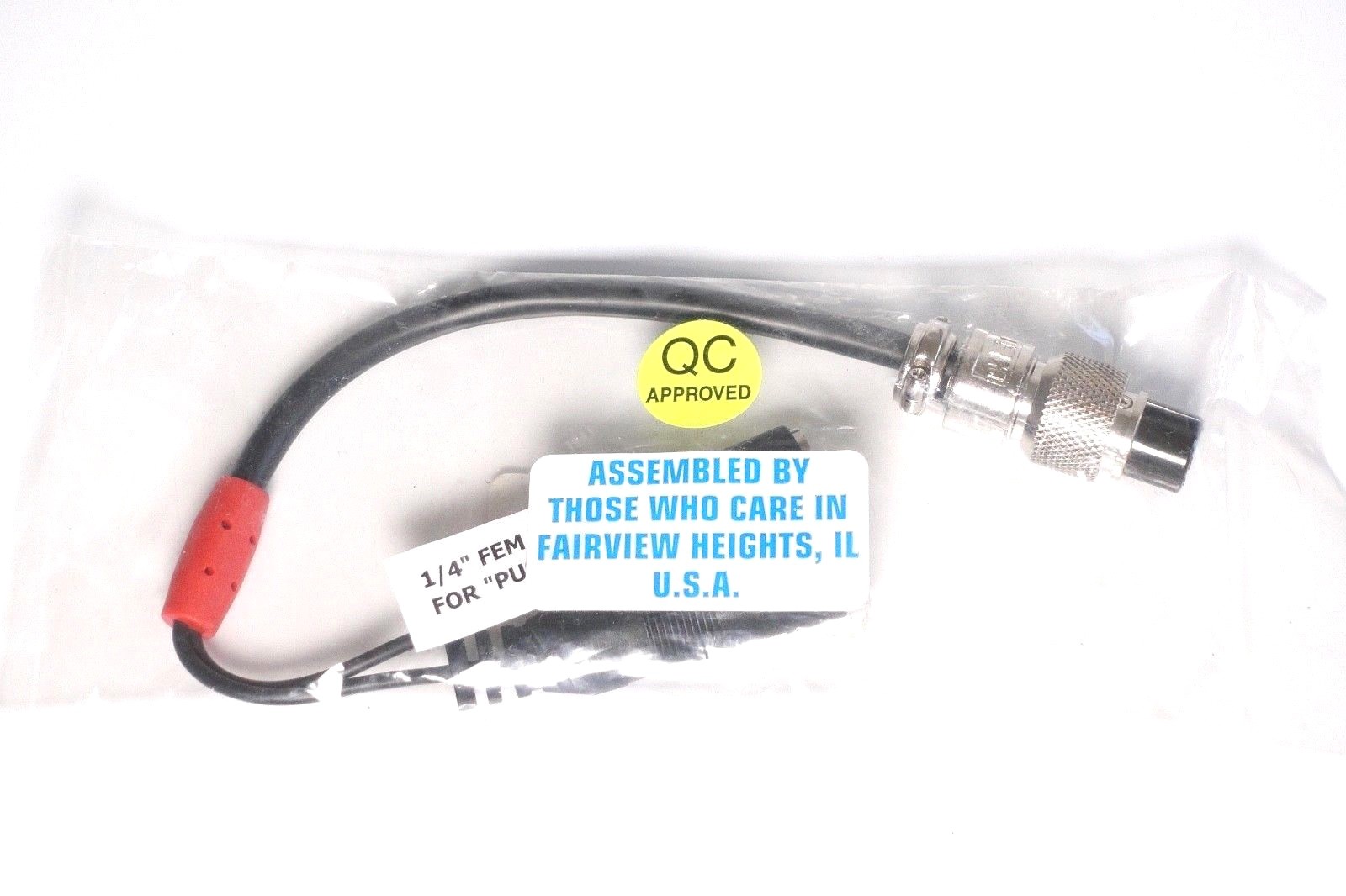 Heil Sound AD-1-K Headset adapter cable: Kenwood, Elecraft 8-pin round.  AD-1 K