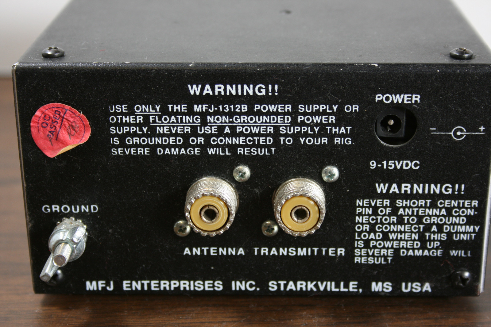 MFJ -1786  MFJ Super Hi-Q Loop Remote Control  Only.