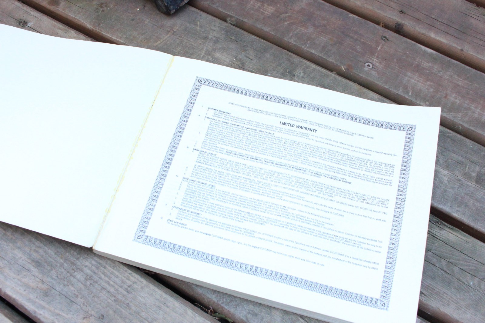 Radio Shack TRS-80 Color Computer Getting Started Basic Manual Basic Guide Book