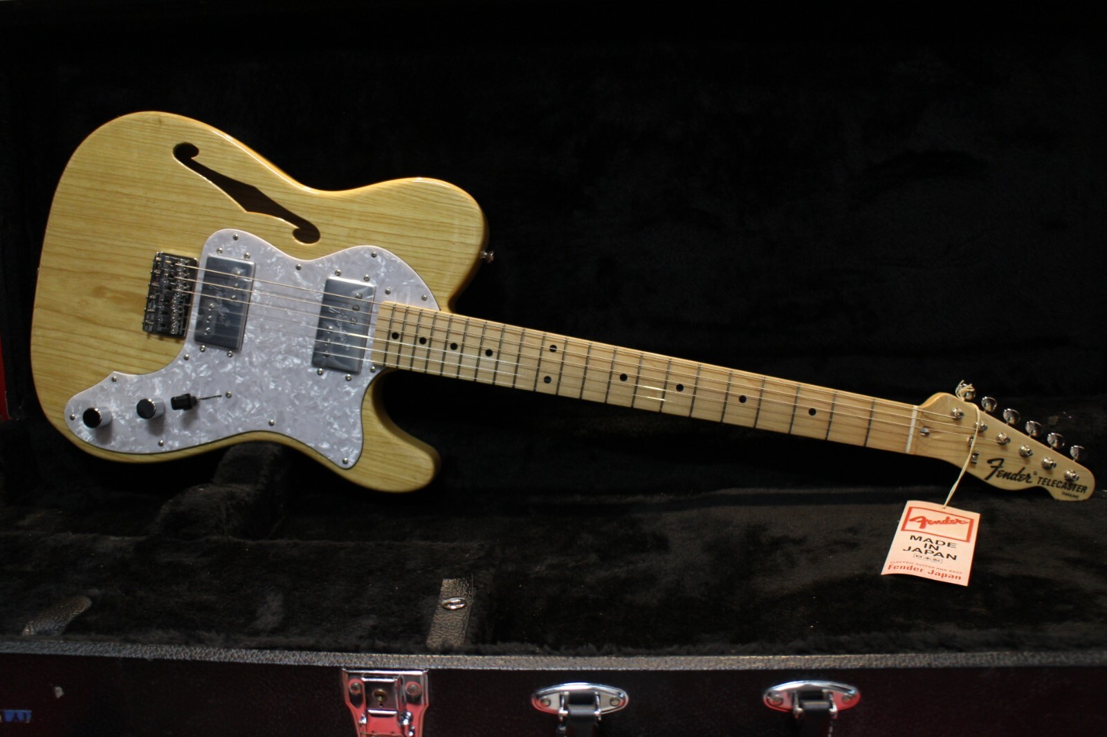 ギター Fender Made in Japan Telecaster Thinline Fender Made in Japan Limited Kusumi Color Telecaster