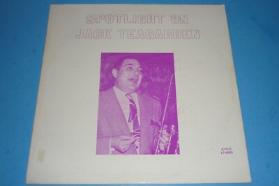 ''SPOTLIGHT ON JACK TEAGARDEN'' - JAZZ RECORD ALBUM LP - JOYCE RECORDS
