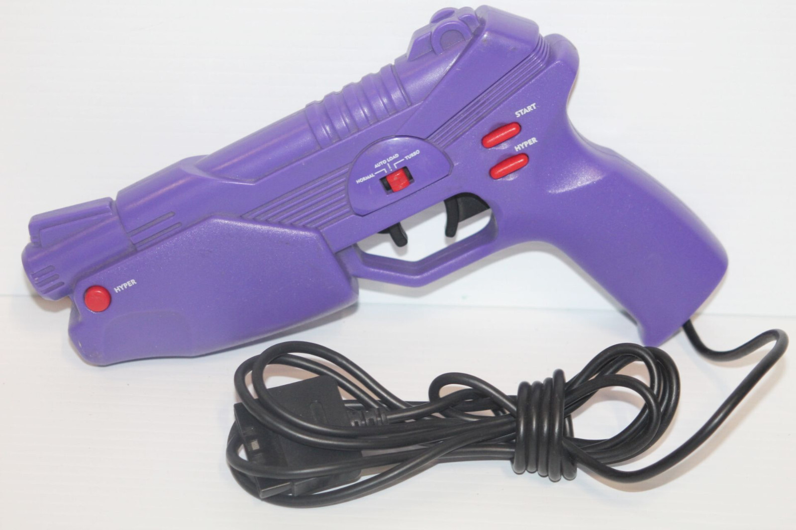 Vintage Purple Hyper Turbo Pistol Light Gun Playstation One
