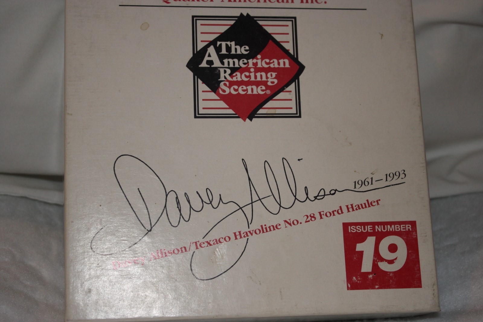 Davey Allison #28 Winross Die Cast Texaco Racing Team Transporter, 1:64 scale