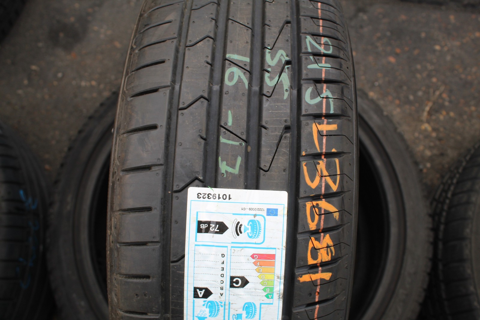 New 215 55 16 Hankook, Ventus Prime 3, 97W, x1 Single Tyre (F1_tyres) L3681