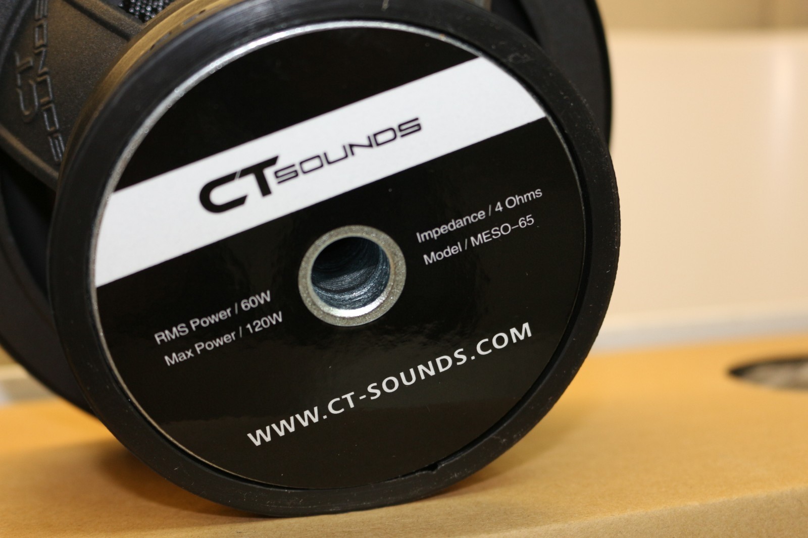 CT Sounds Meso-65 Component Full Range Speaker Set 60w RMS 6.5