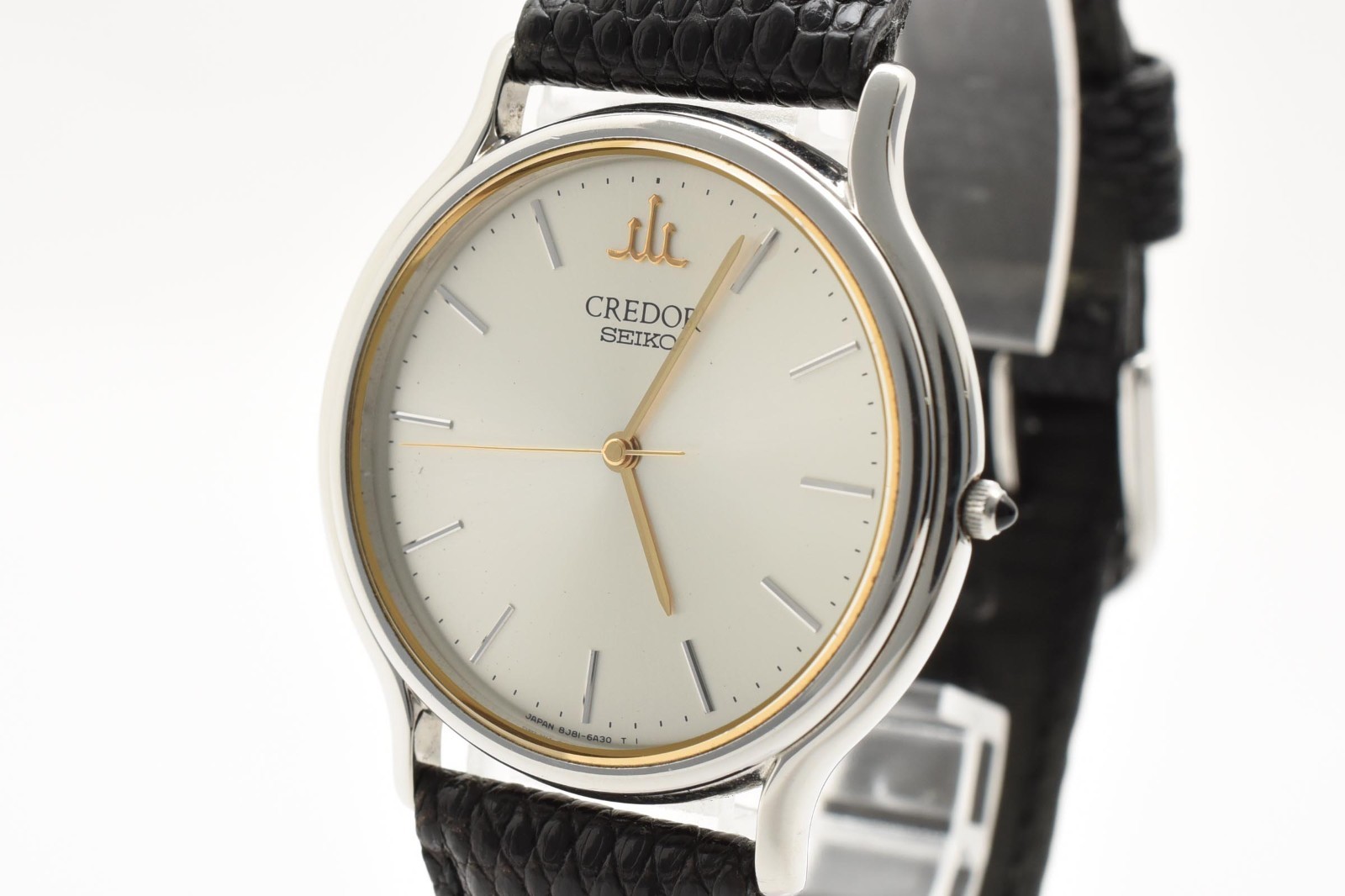 セイコー　クレドール　8J81-6A30 SEIKO Vintage SEIKO CREDOR 8J81-6A30 Silver 32mm Quartz Men's