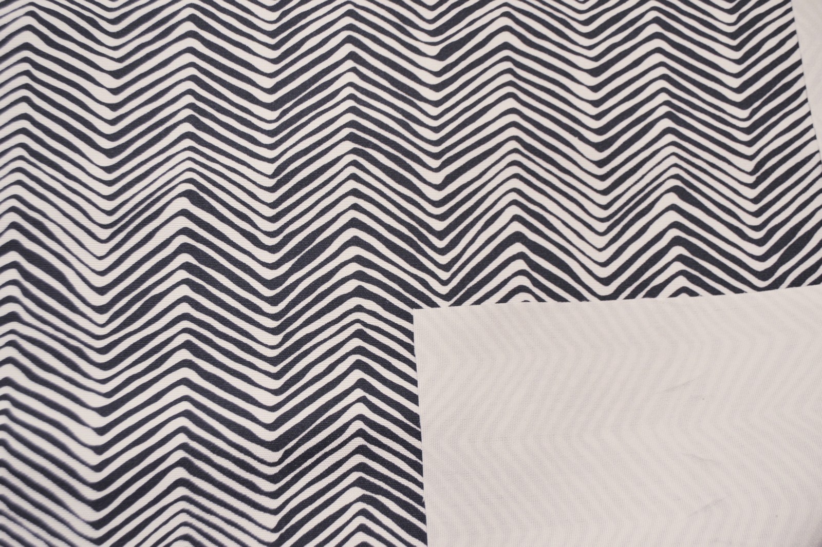 Quadrille Petit Zig Zag Suncloth Designer Fabric
